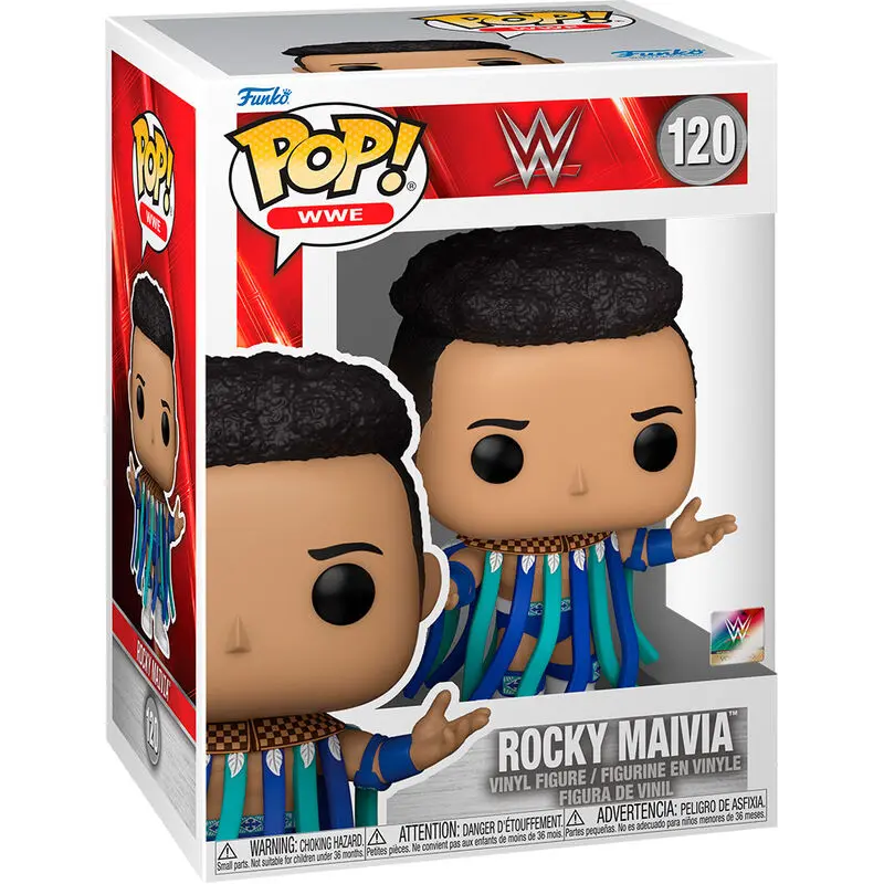 WWE POP! Vinilna Figura Rocky Maivia 9 cm fotografija proizvoda