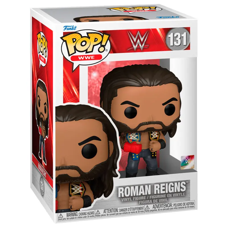 WWE POP! Vinilna Figura Roman Reigns s Pojasom 9 cm fotografija proizvoda