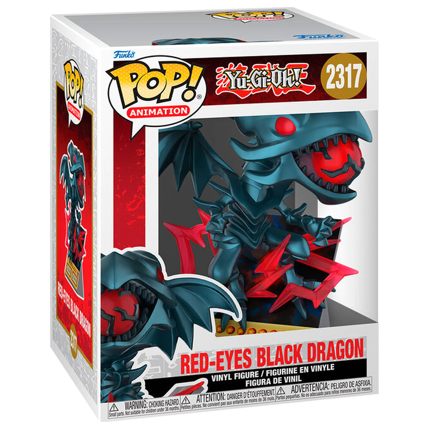 Funko POP figura Premium Yu-Gi-Oh! Red-Eyes Black Dragon fotografija proizvoda