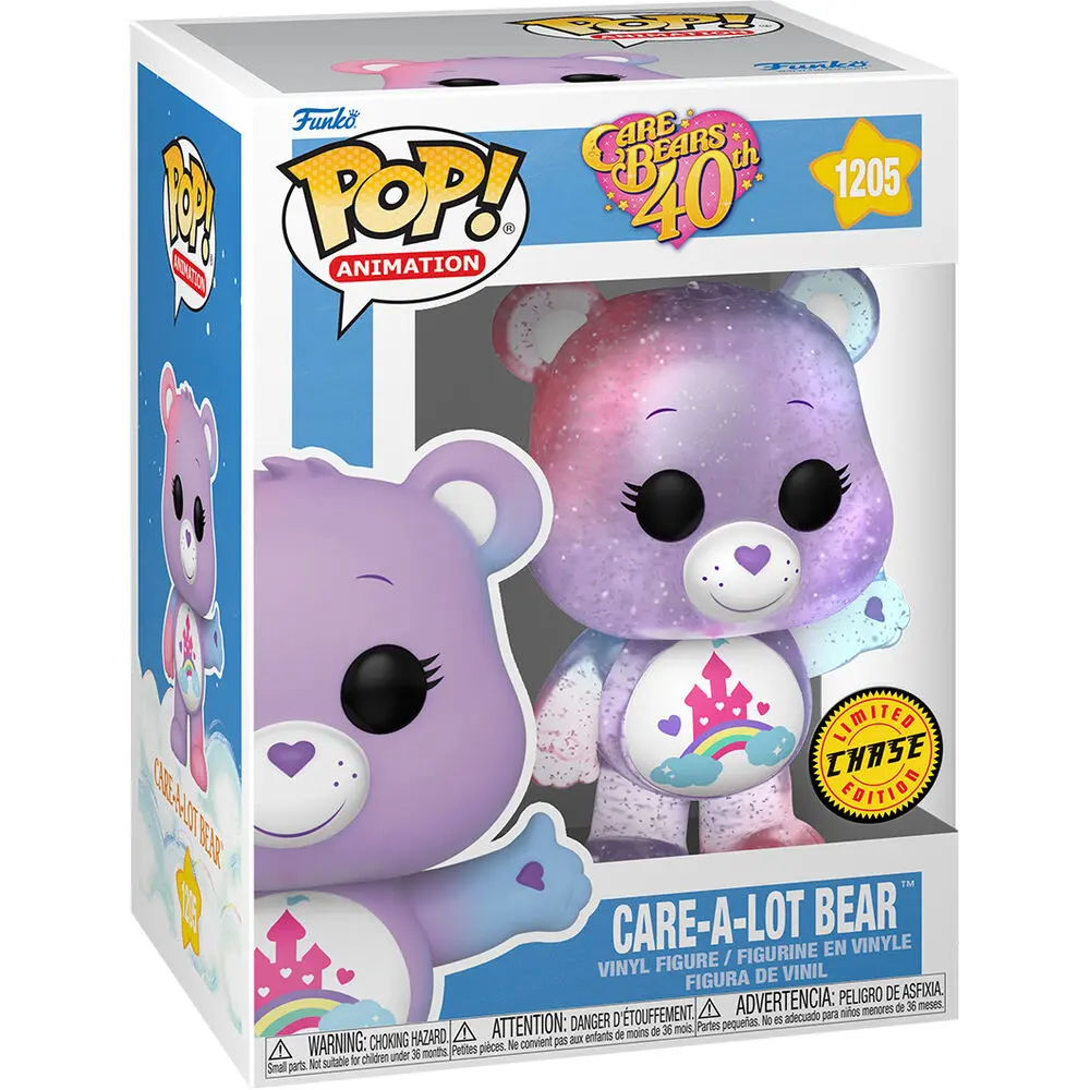 POP figura Care Bears 40th Anniversary Care a Lot Bear Chase fotografija proizvoda