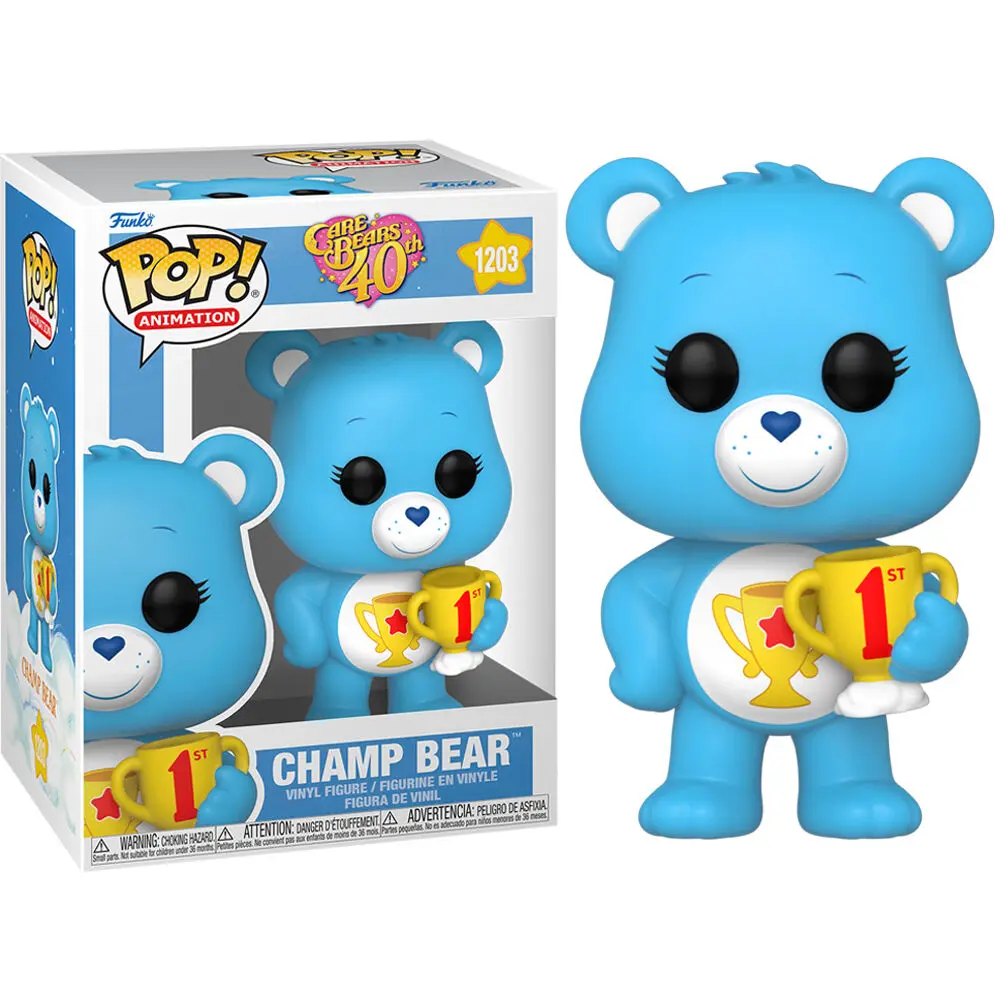 POP figura Care Bears 40th Anniversary Champ Bear fotografija proizvoda