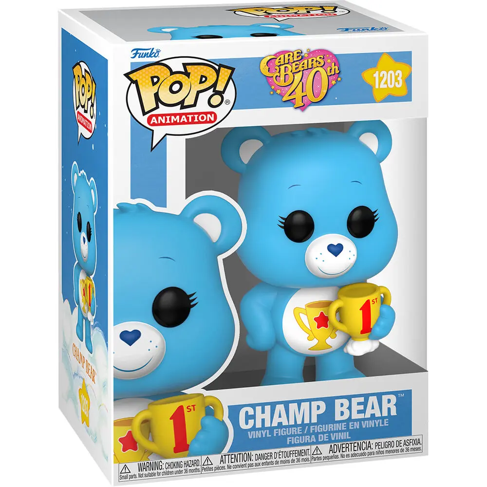 POP figura Care Bears 40th Anniversary Champ Bear fotografija proizvoda