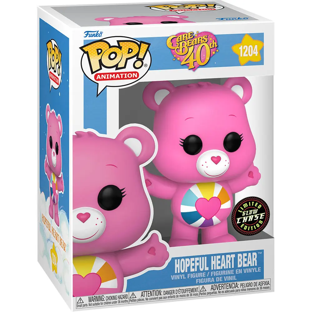 POP figura Care Bears 40th Anniversary Hopeful Heart Bear Chase fotografija proizvoda