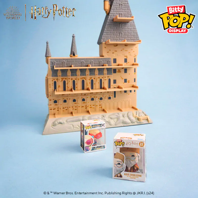 Bitty Funko POP Display Harry Potter Dvorac Hogwarts fotografija proizvoda