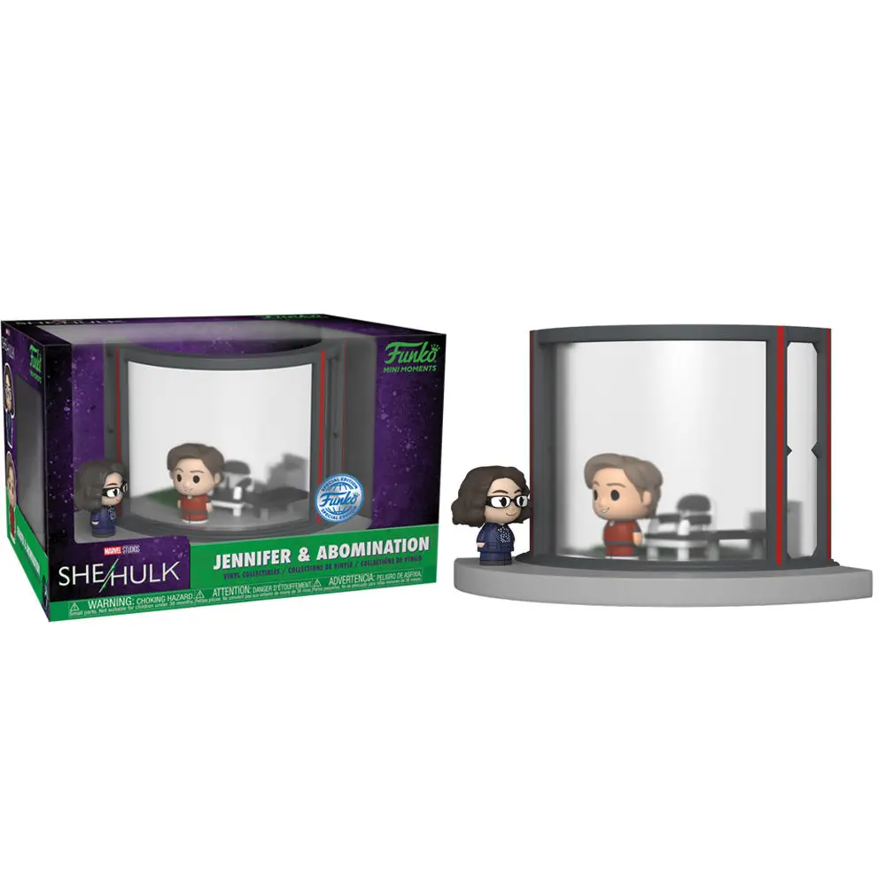 She-Hulk POP! Mini Moment vinilna figura Jennifer & Abomination 5 cm fotografija proizvoda