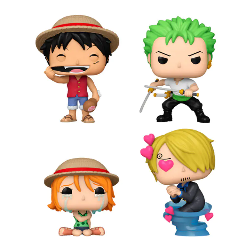 Funko POP pakiranje 4 figure One Piece Exclusive fotografija proizvoda