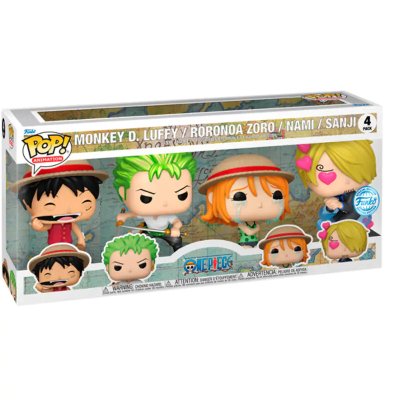 Funko POP pakiranje 4 figure One Piece Exclusive fotografija proizvoda