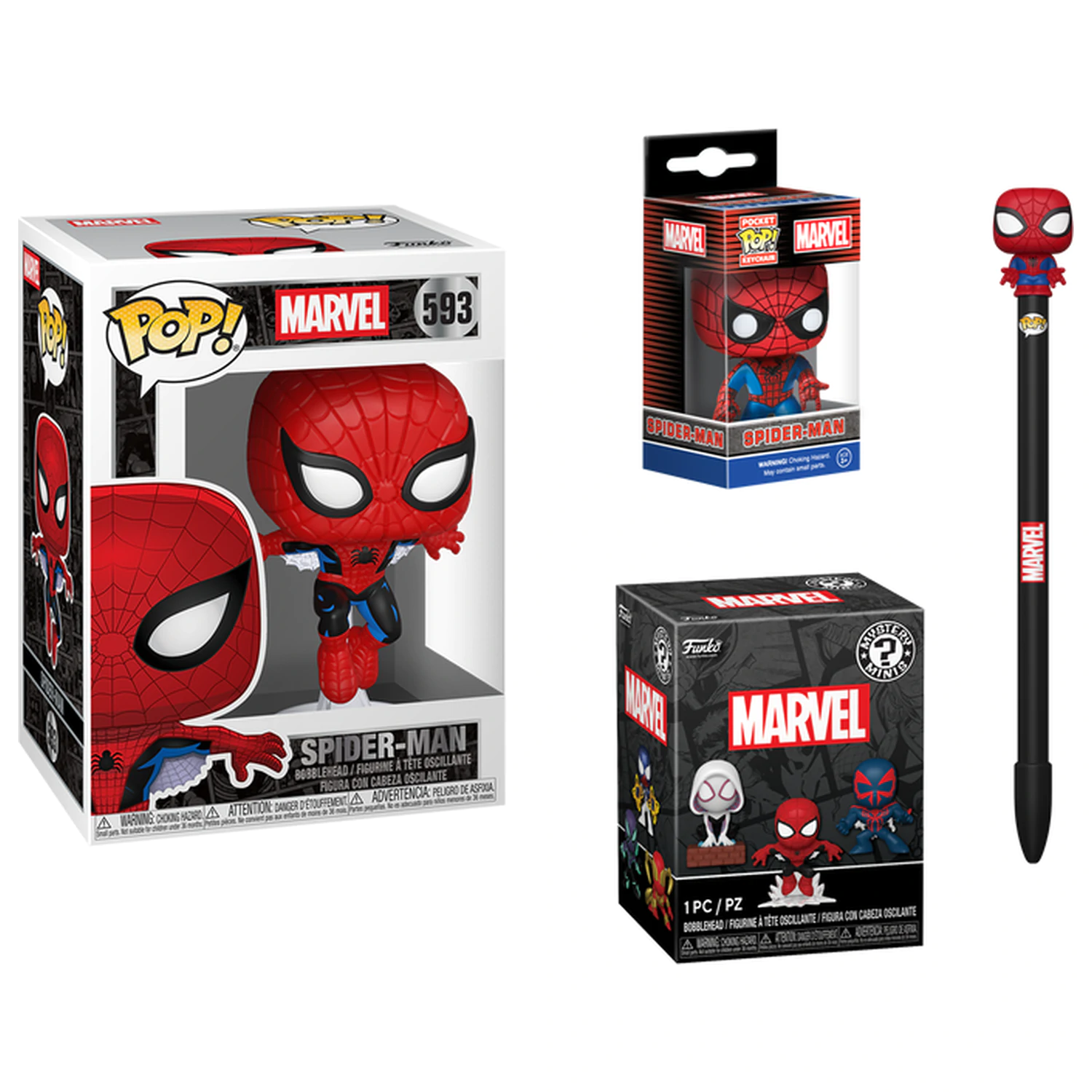 Funko POP paket komplet Marvel Spider-Man fotografija proizvoda