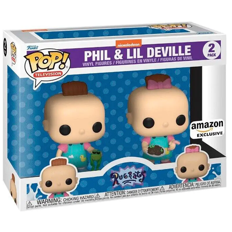 POP pakiranje 2 figure Rugrats Phil & Lil Exclusive fotografija proizvoda