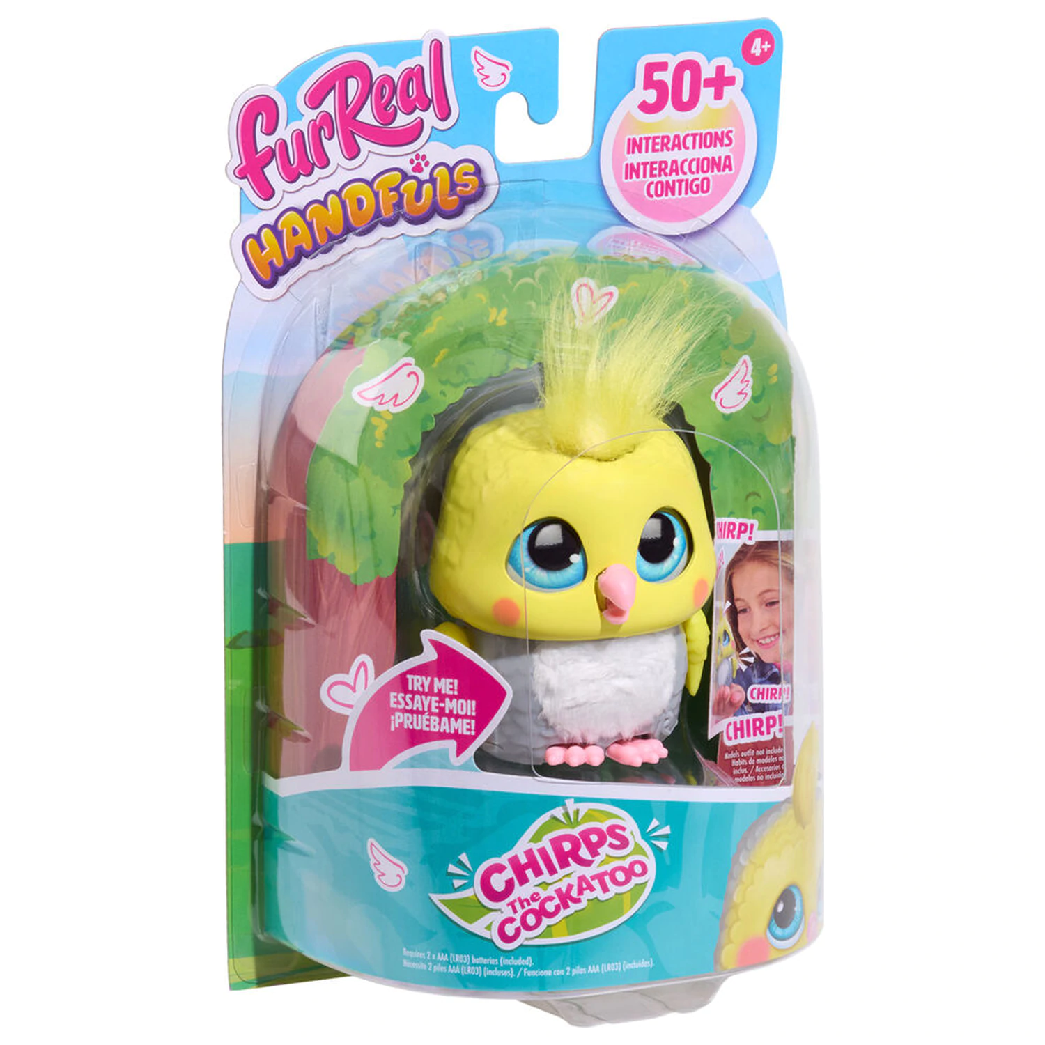 FurReal Handfuls Kakadu interaktivna lutka fotografija proizvoda