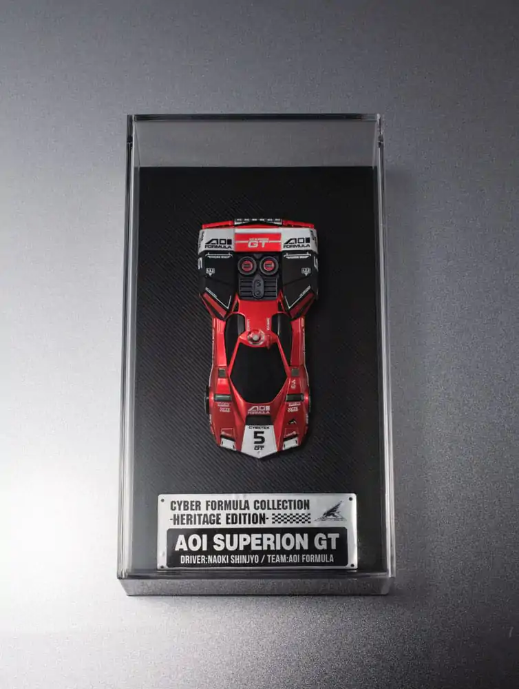 Future GPX Cyber Formula Vozilo Aoi Superion GT Heritage Edition 7 cm fotografija proizvoda