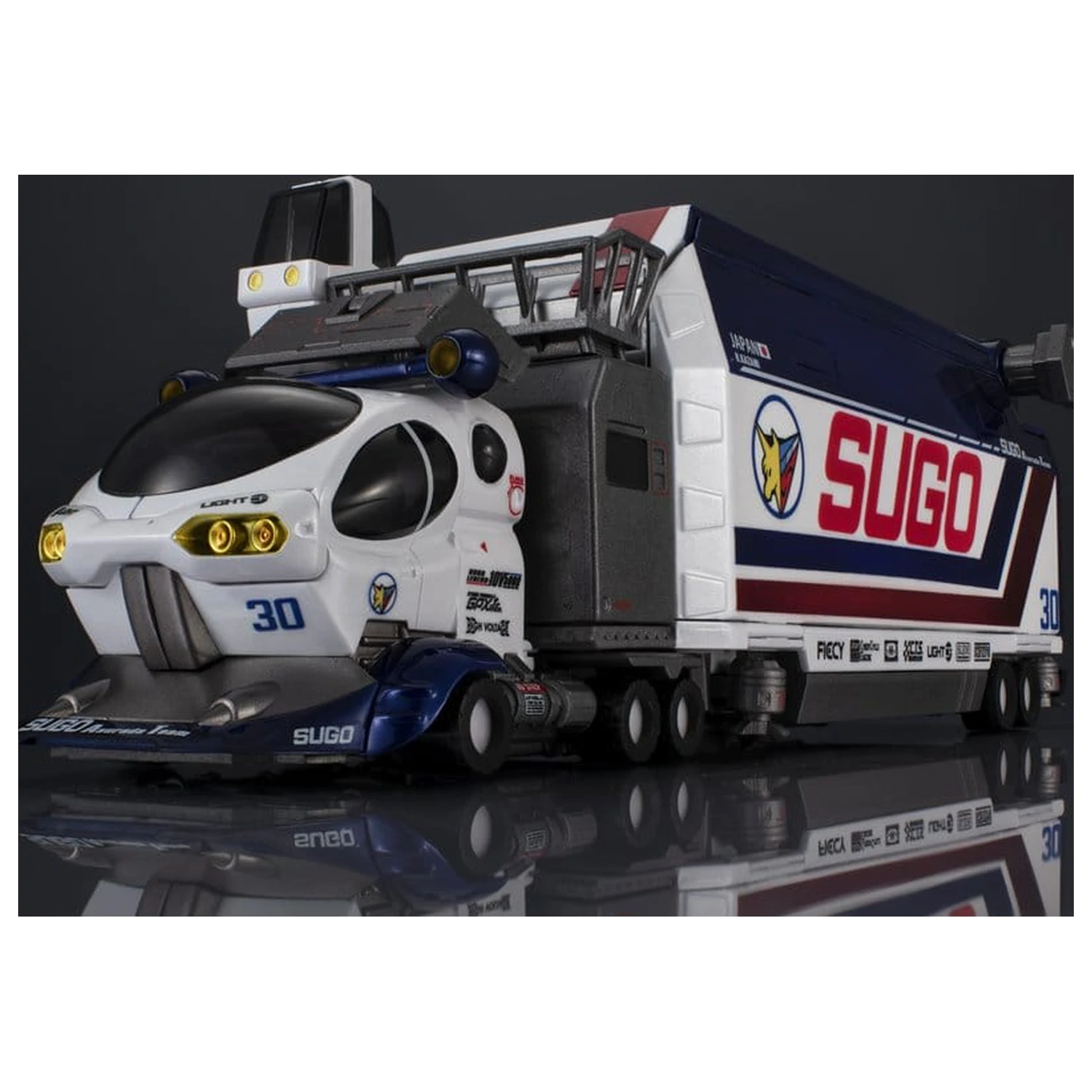 Future GPX Cyber Formula Collection vozila, pakiranje od 2 komada, Sugolegerd 10V5000 & Super Asurada 01 Circuit Mode Heritage Edition DX 22 cm fotografija proizvoda