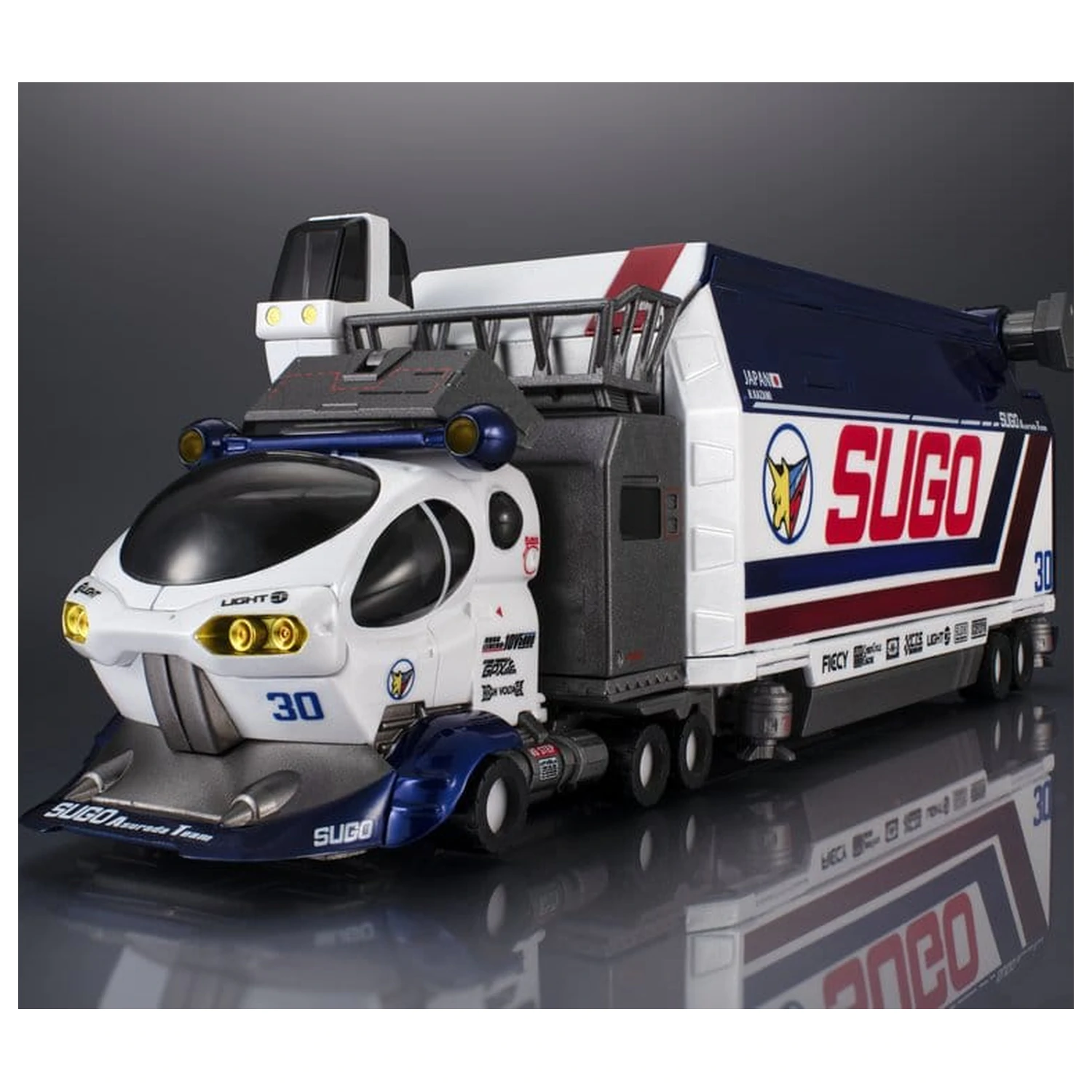 Future GPX Cyber Formula Collection vozila, pakiranje od 2 komada, Sugolegerd 10V5000 & Super Asurada 01 Circuit Mode Heritage Edition DX 22 cm fotografija proizvoda