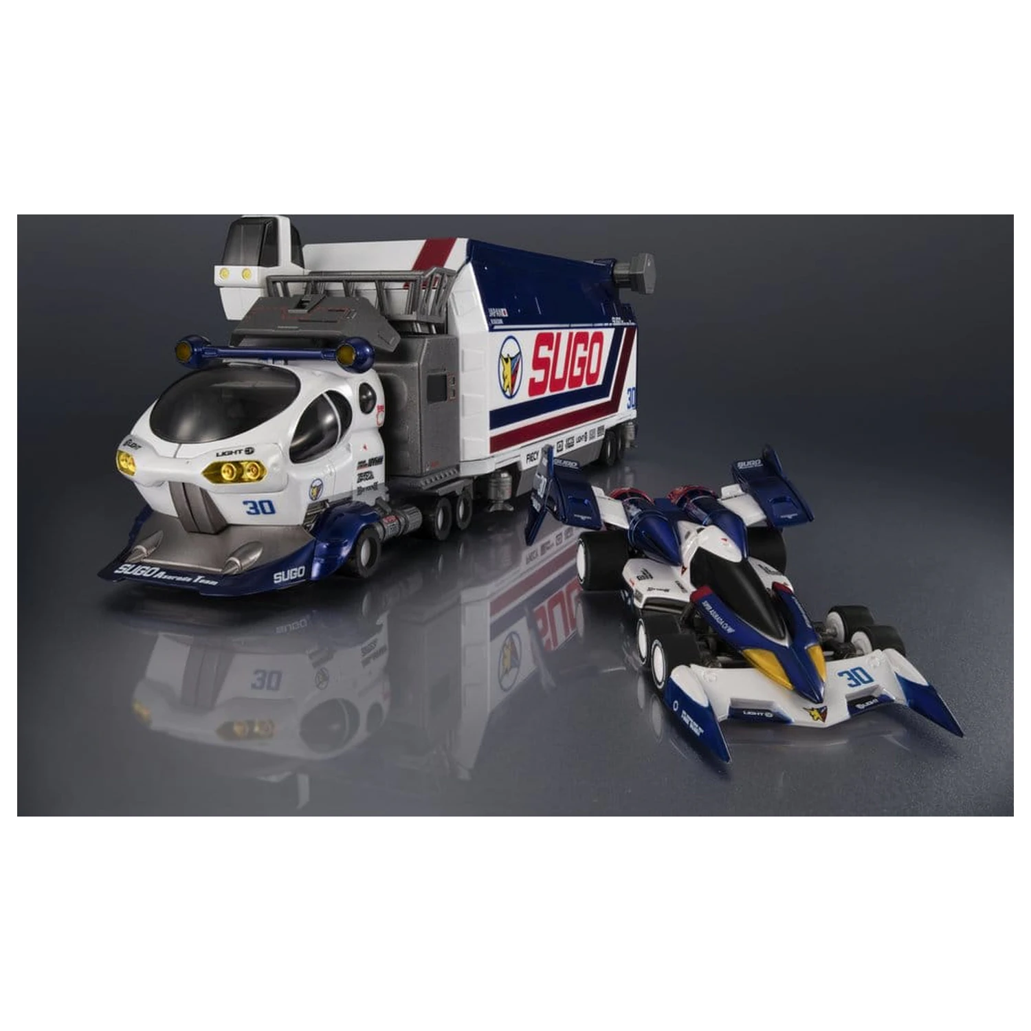 Future GPX Cyber Formula Collection Vozila 2-paket Sugolegerd 10V5000 & Super Asurada 01 Circuit Mode -Heritage Edition- DX 22 cm (s poklonom) fotografija proizvoda