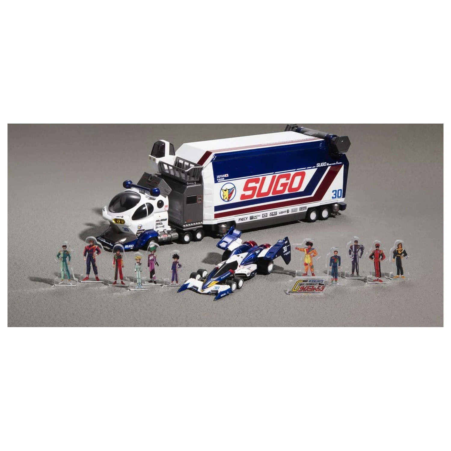 Future GPX Cyber Formula Collection Vozila 2-paket Sugolegerd 10V5000 & Super Asurada 01 Circuit Mode -Heritage Edition- DX 22 cm (s poklonom) fotografija proizvoda