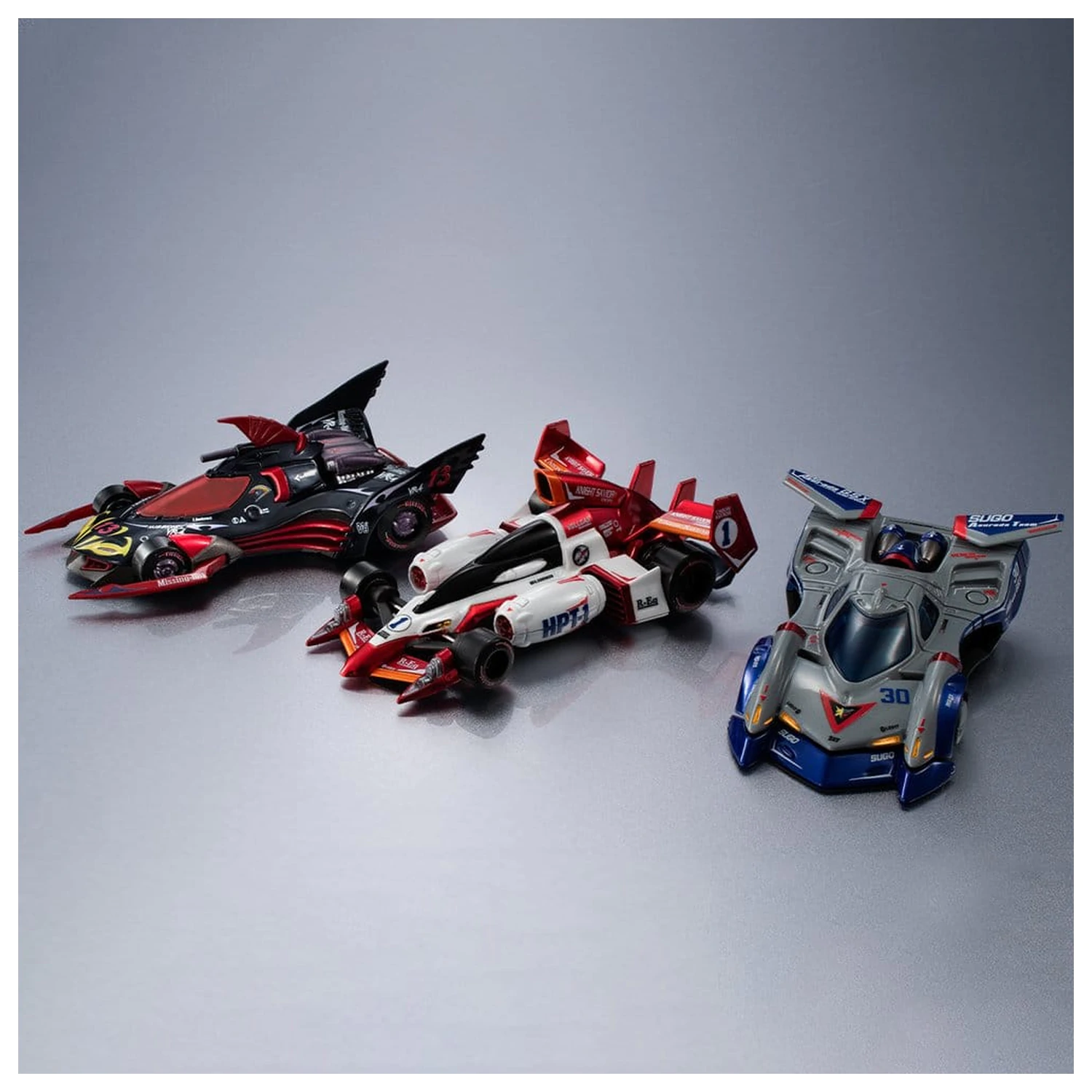 Future GPX Cyber Formula Cyber Formula Collection -Heritage Edition- Set vozila od 3 komada Asurada G.S.X Aero Mode & Knight Savior 005 & Missionel VR-4 fotografija proizvoda