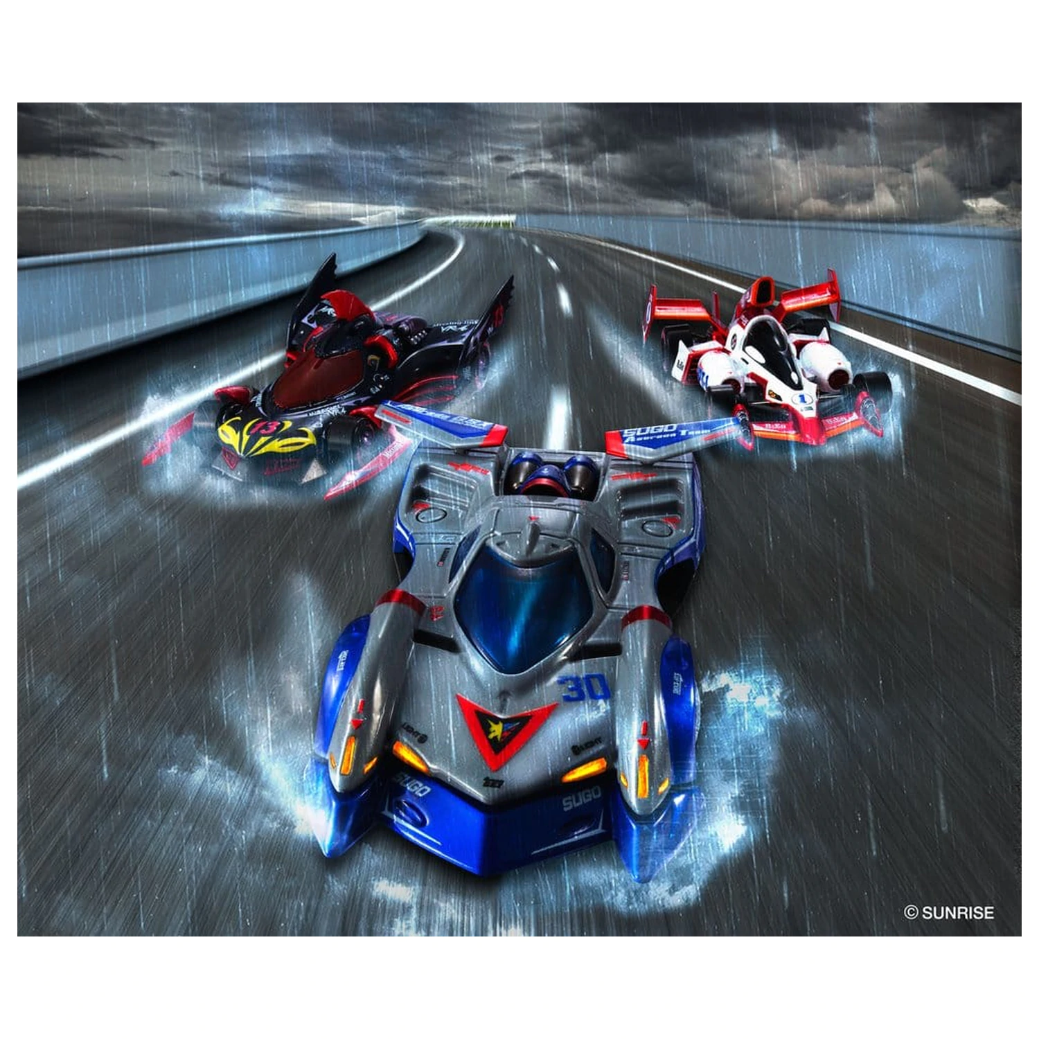 Future GPX Cyber Formula Cyber Formula Collection -Heritage Edition- Set vozila od 3 komada Asurada G.S.X Aero Mode & Knight Savior 005 & Missionel VR-4 fotografija proizvoda