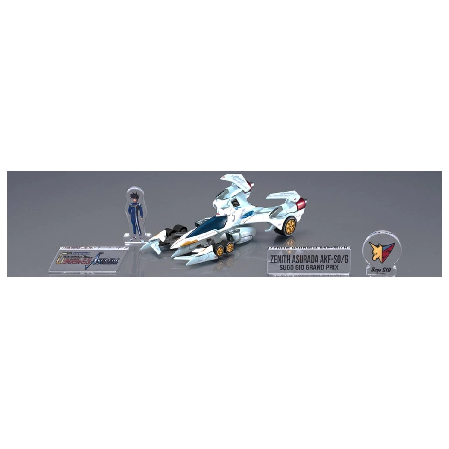 Future GPX Cyber Formula Cyber Formula Collection -Heritage Edition- Vozilo DX Asurada Zenith Asurada AKF-S0/G Roll Out Set 15 cm fotografija proizvoda