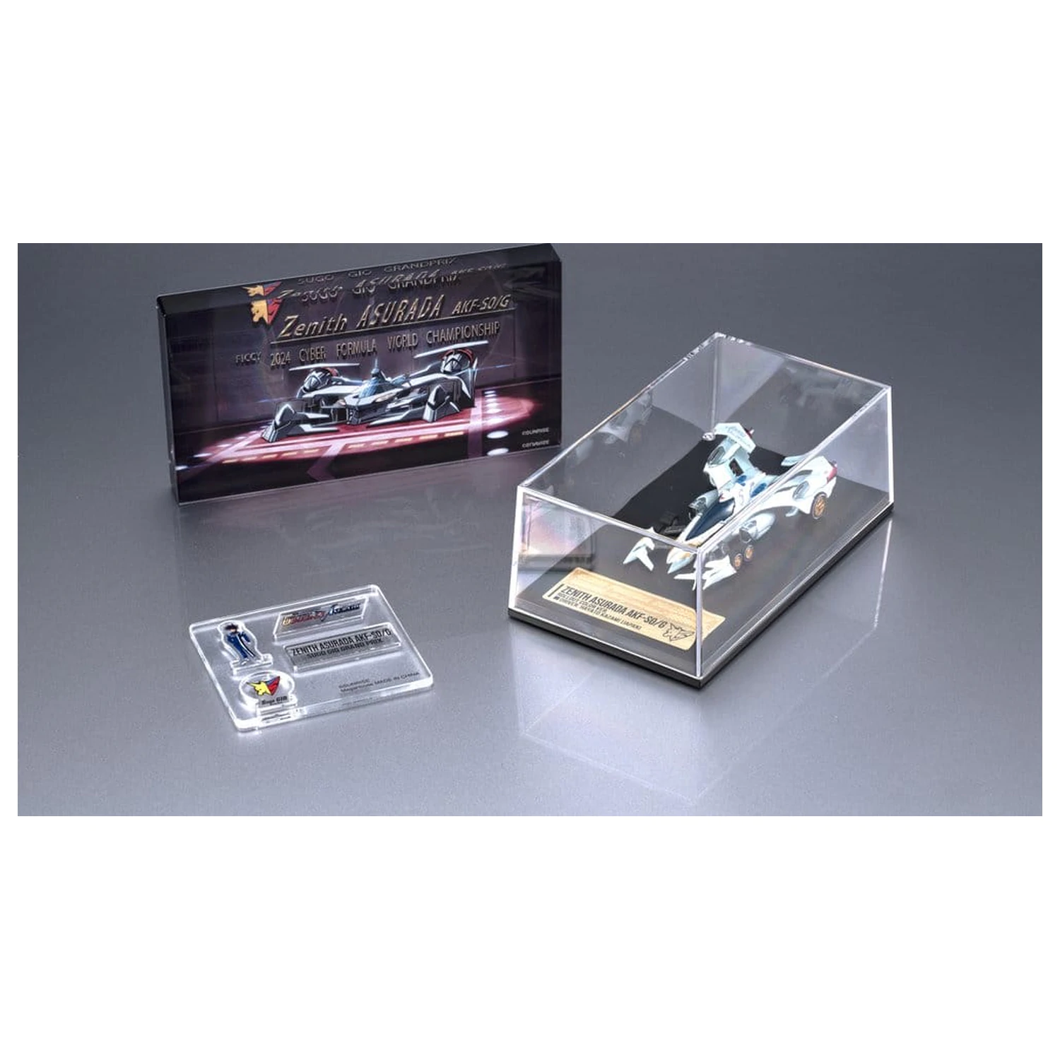 Future GPX Cyber Formula Cyber Formula Collection -Heritage Edition- Vozilo DX Asurada Zenith Asurada AKF-S0/G Roll Out Set 15 cm fotografija proizvoda