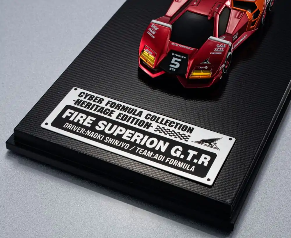 Future GPX Cyber Formula Vehicle 1/18 Vatreni Superion G.T.R Heritage Edition 14 cm fotografija proizvoda