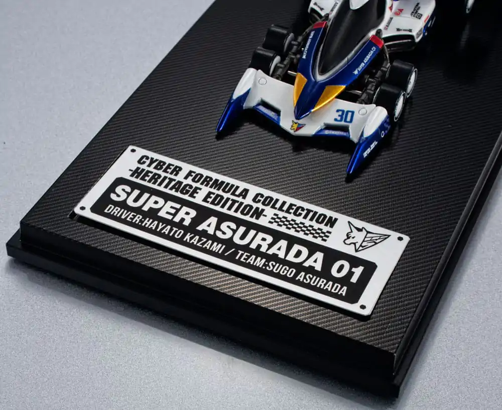 Future GPX Cyber Formula Vehicle 1/18 Super Asurada 01 Heritage Edition 14 cmFuture GPX Cyber Formula vozilo 1/18 Super Asurada 01 Heritage Edition 14 cm fotografija proizvoda