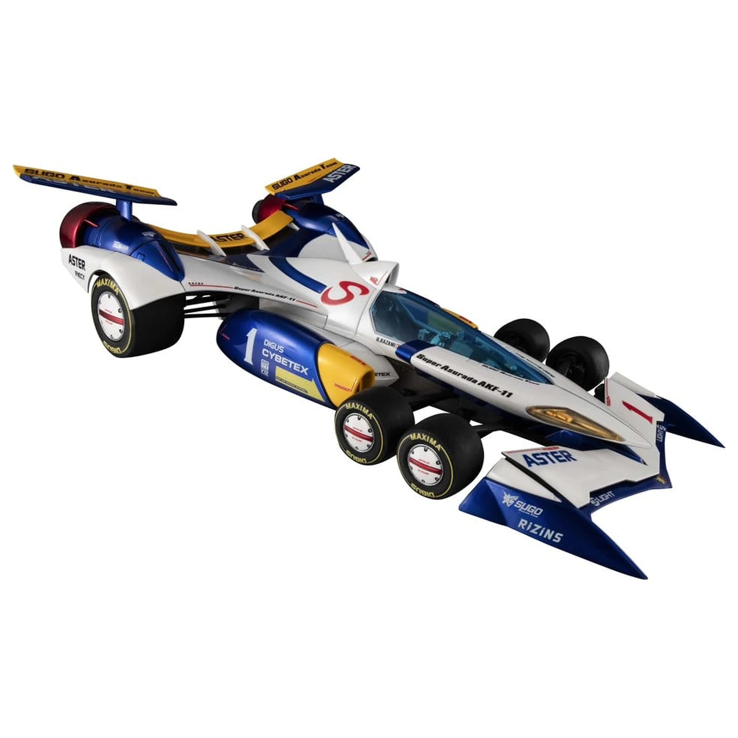 Future GPX Cyber Formula Promjenjivi Akcijski Hi-SPEC Vozilo Super Asrada AKF-11 Boja izdanja za 35. godišnjicu 27 cm (s poklonom) fotografija proizvoda