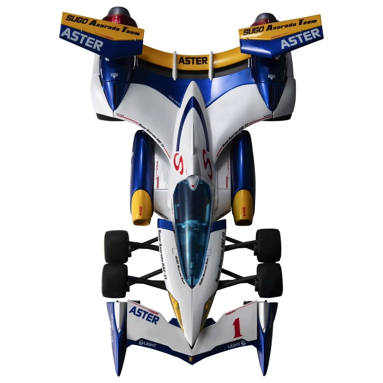 Future GPX Cyber Formula Variable Action Hi-SPEC Vozilo Super Asurada AKF-11 35th Anniversary Color Edition 27 cm fotografija proizvoda