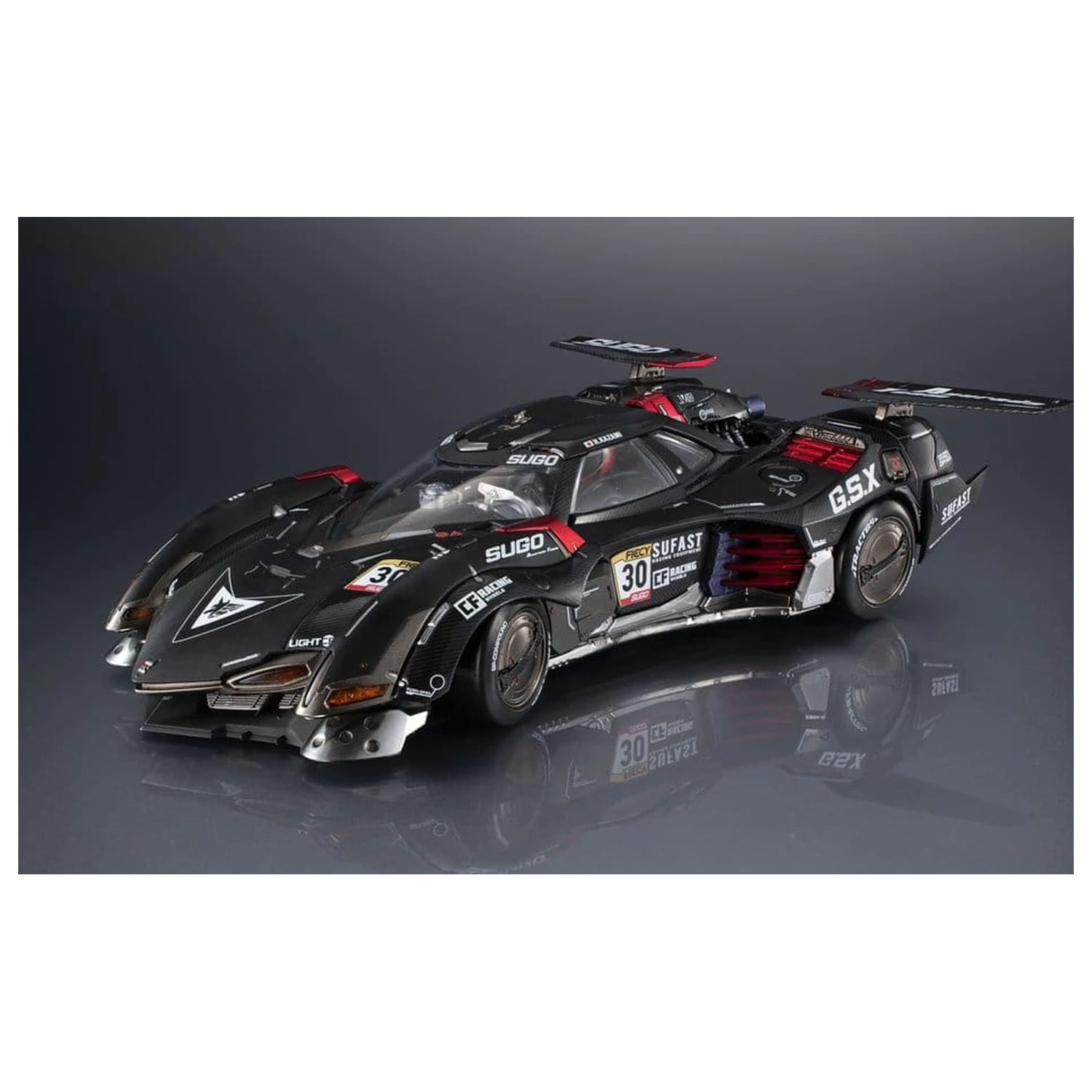 Future GPX Cyber Formula Promjenjivi akcijski Hi-SPEC United Vehicle Asurada G.S.X RS SIREN 26 cm fotografija proizvoda