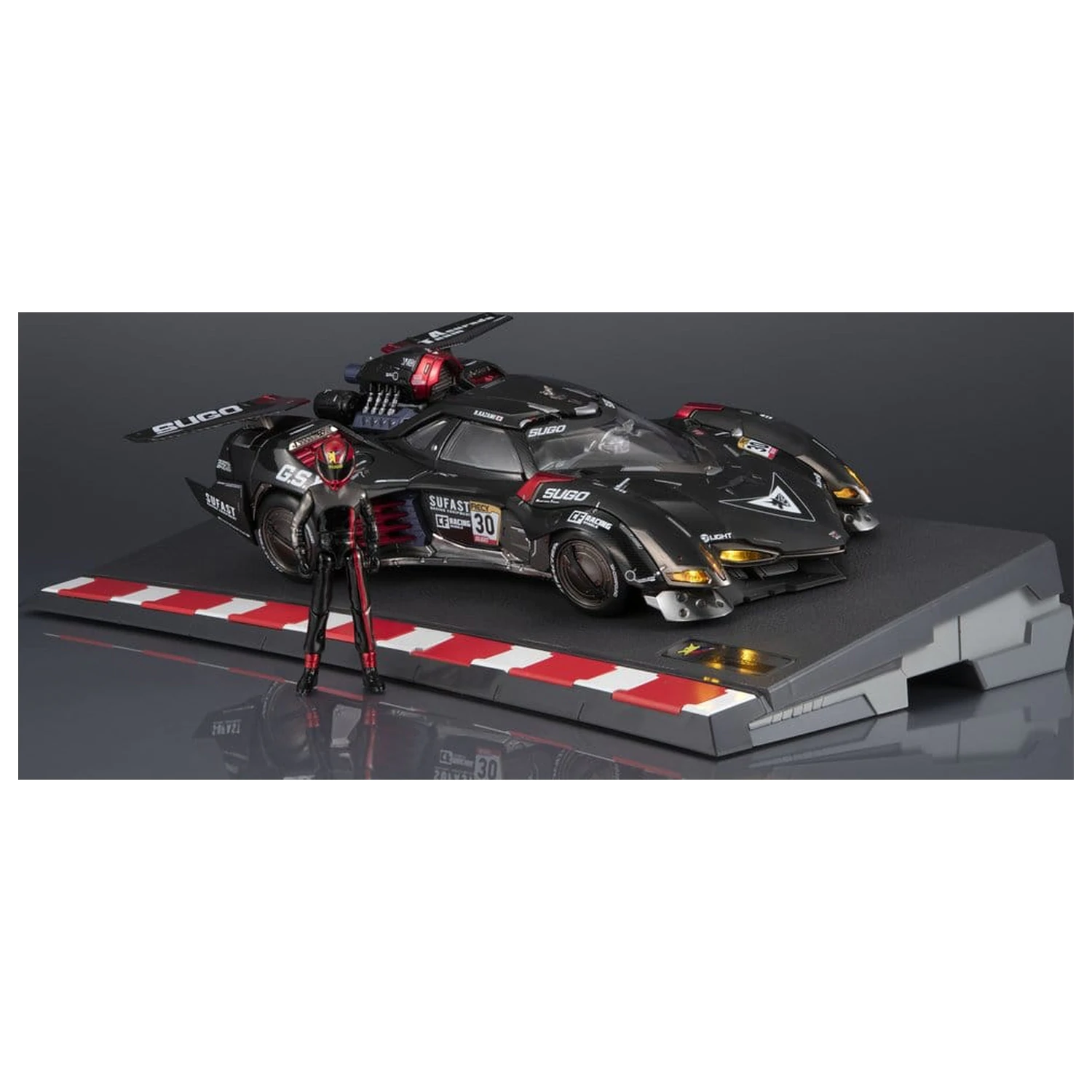 Future GPX Cyber Formula Promjenjivi akcijski Hi-SPEC United Vehicle Asurada G.S.X RS SIREN 26 cm fotografija proizvoda