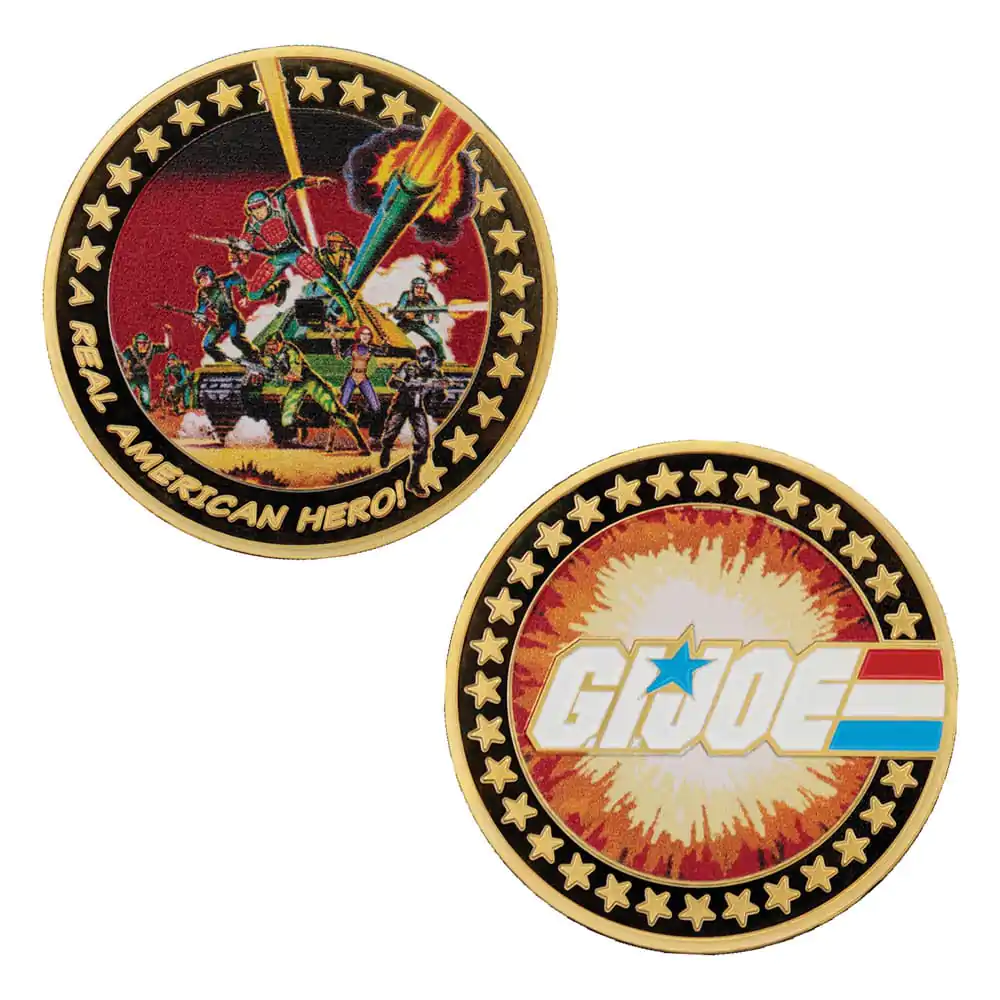 G.I. Joe Collectable kovanica Pravi američki heroj 60. obljetnica 24k pozlaćena Limited Edition fotografija proizvoda
