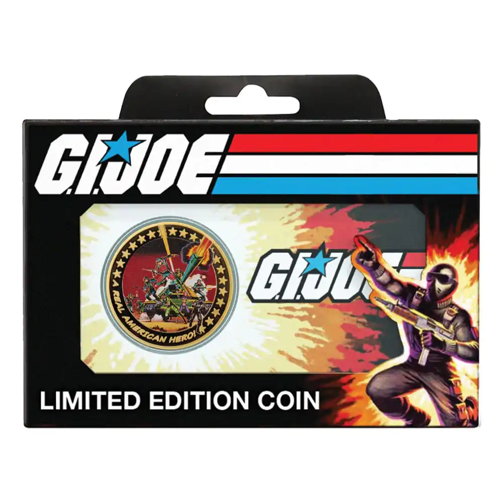 G.I. Joe Collectable kovanica Pravi američki heroj 60. obljetnica 24k pozlaćena Limited Edition fotografija proizvoda