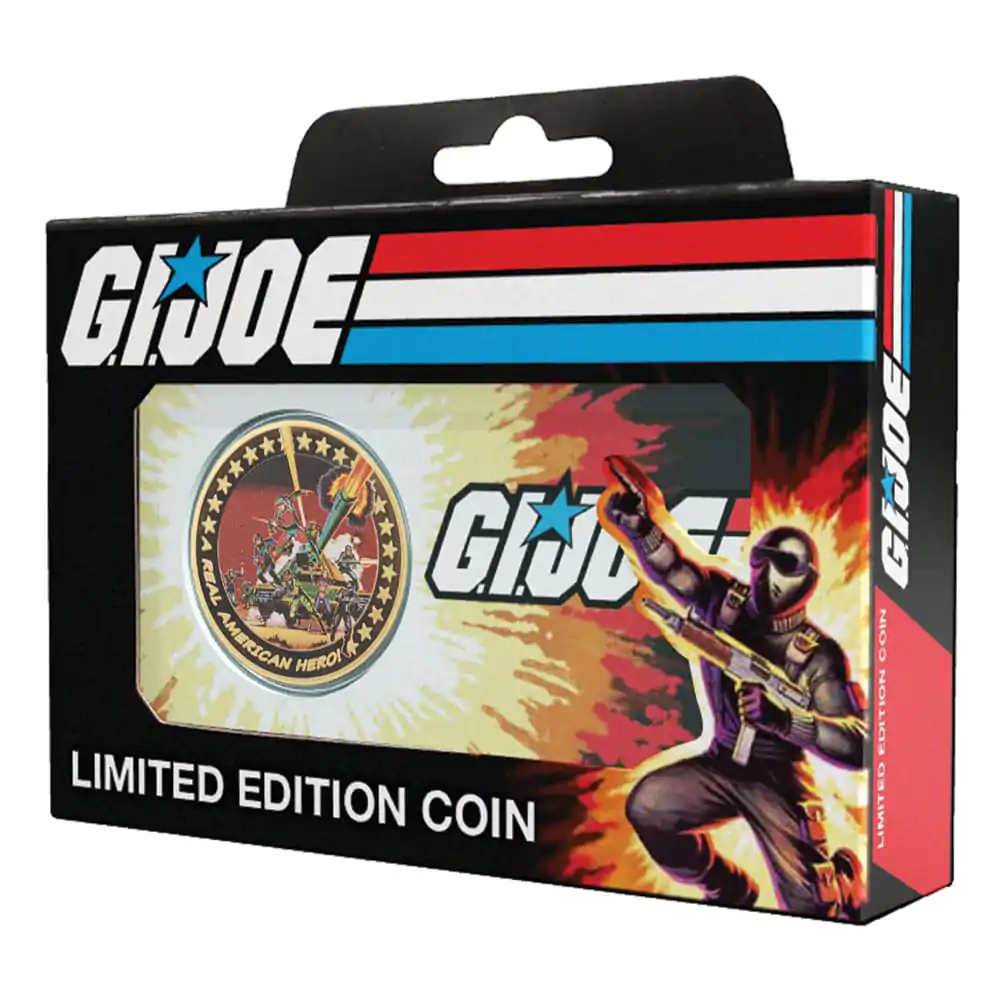 G.I. Joe Collectable kovanica Pravi američki heroj 60. obljetnica 24k pozlaćena Limited Edition fotografija proizvoda