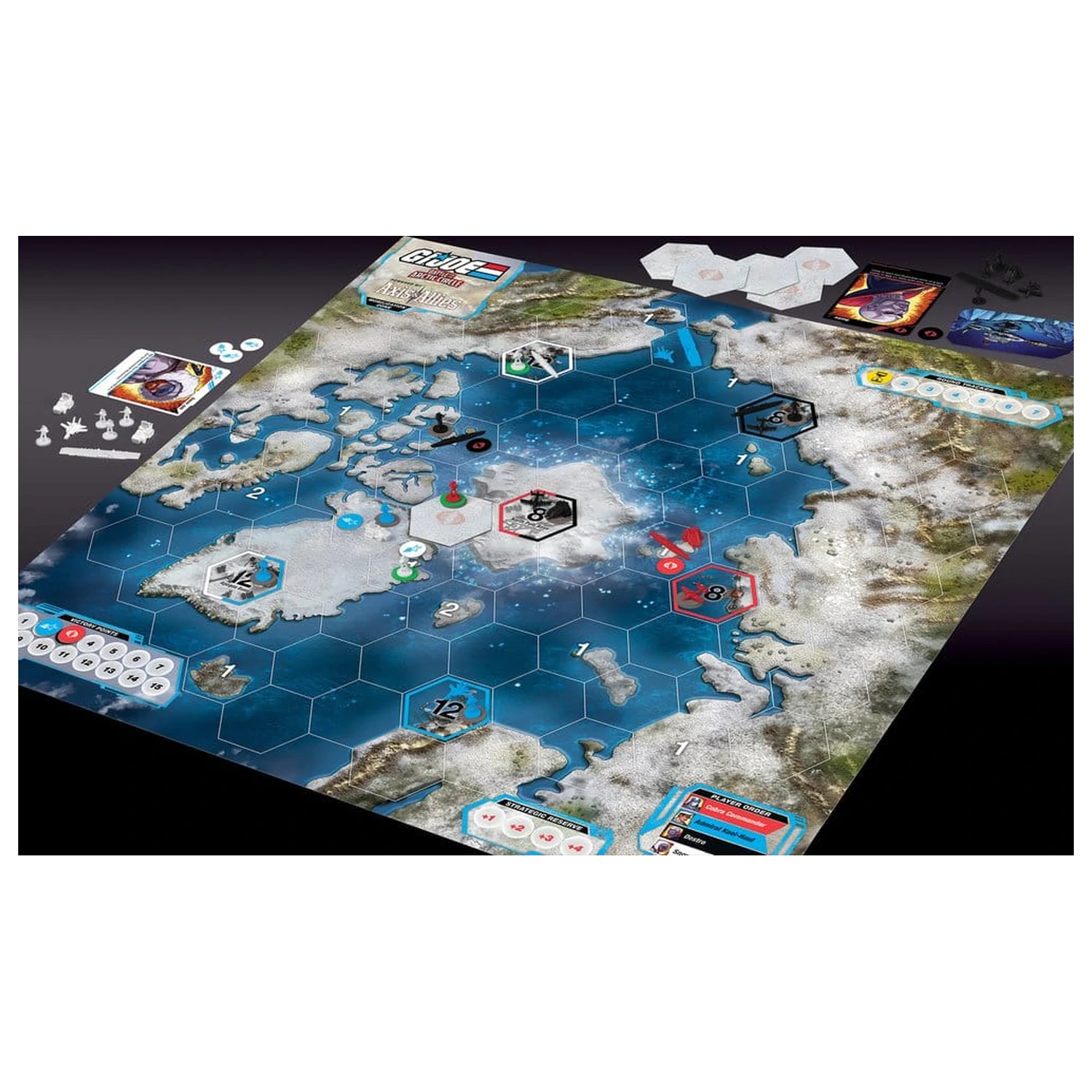 G.I. Joe društvena igra Battle for the Arctic Circle powered by Axis & Allies *English Version* fotografija proizvoda
