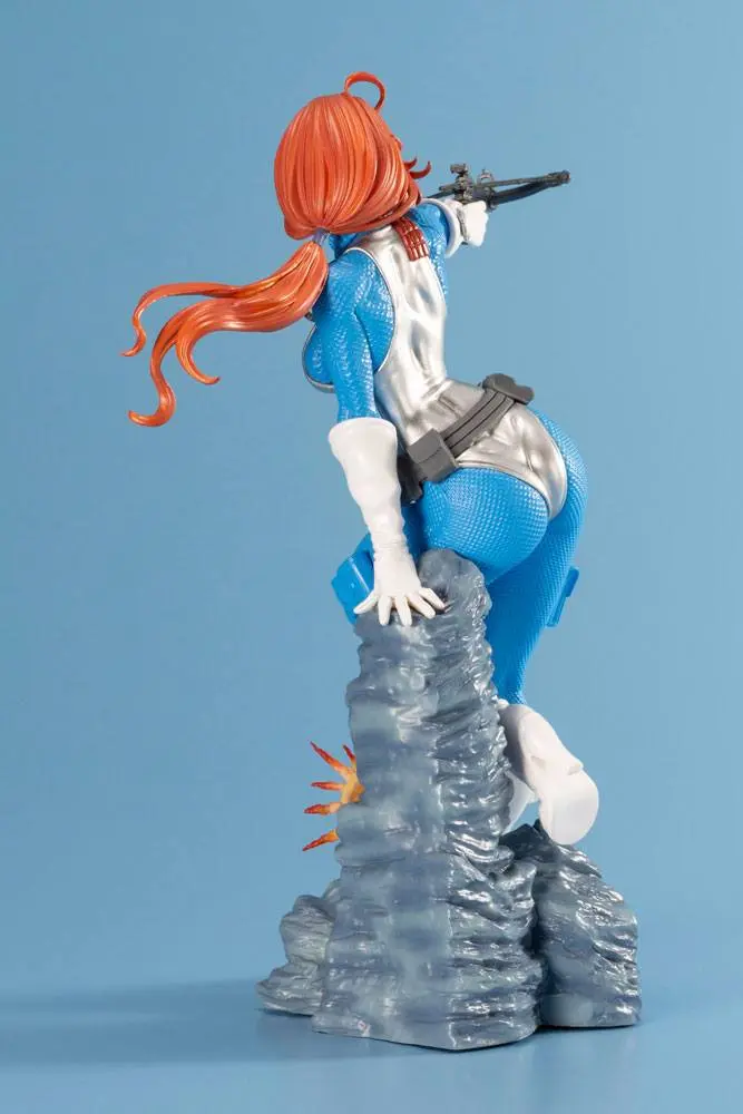 G.I. Joe Bishoujo PVC kip 1/7 Scarlett 25th Anniversary Sky Blue Color Ver. 23 cm fotografija proizvoda
