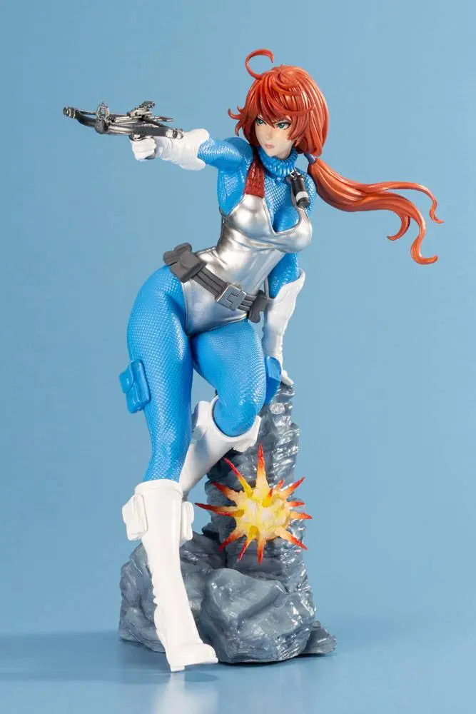 G.I. Joe Bishoujo PVC kip 1/7 Scarlett 25th Anniversary Sky Blue Color Ver. 23 cm fotografija proizvoda
