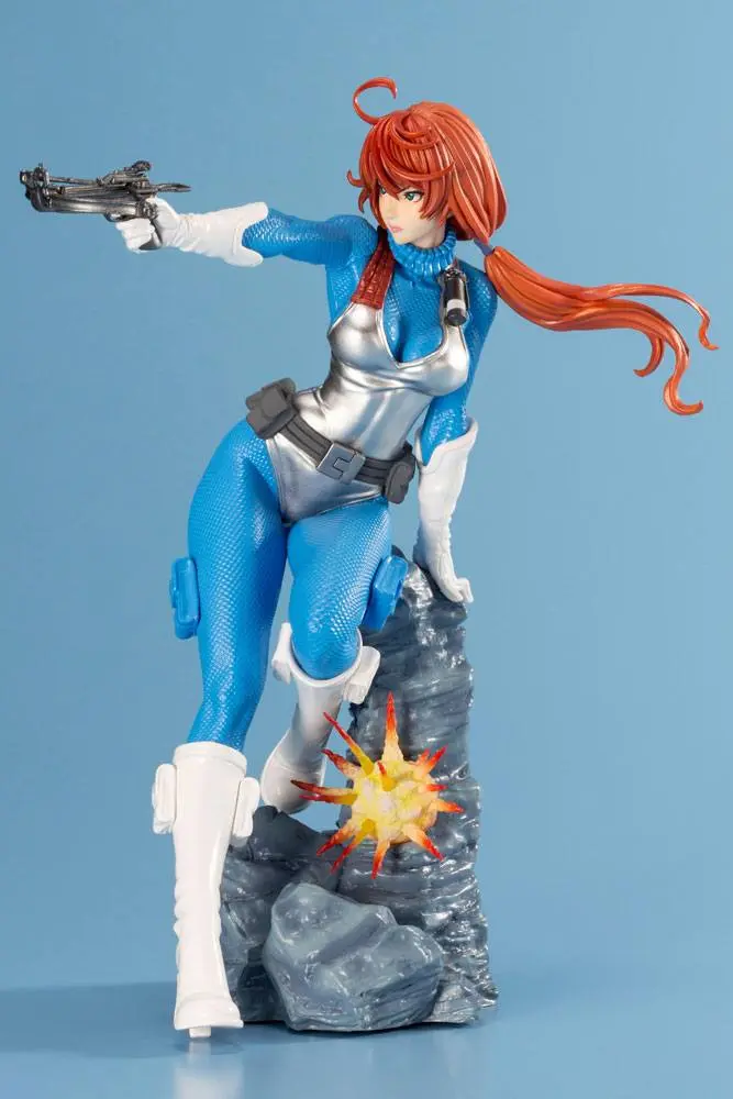 G.I. Joe Bishoujo PVC kip 1/7 Scarlett 25th Anniversary Sky Blue Color Ver. 23 cm fotografija proizvoda
