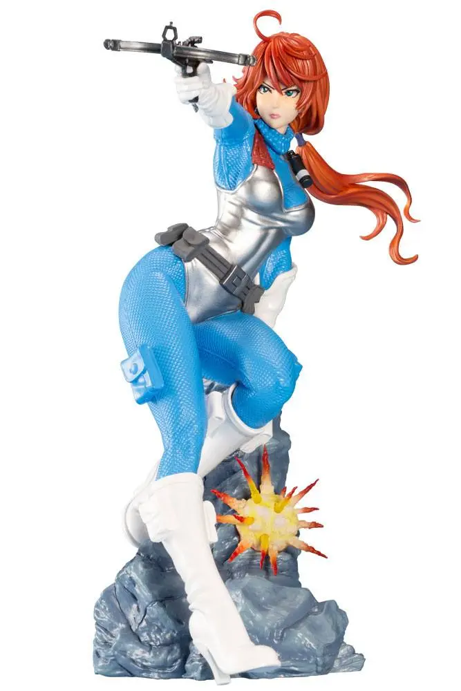 G.I. Joe Bishoujo PVC kip 1/7 Scarlett 25th Anniversary Sky Blue Color Ver. 23 cm fotografija proizvoda