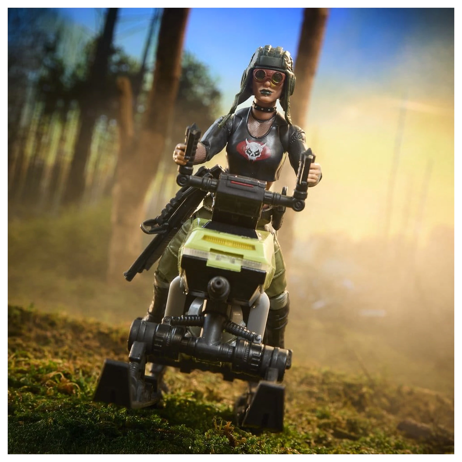 G.I. Joe Classified Series Akcijska figura i set vozila #194 Zanya and Dreadnok Chameleon (Swamp Skier) 15 cm fotografija proizvoda