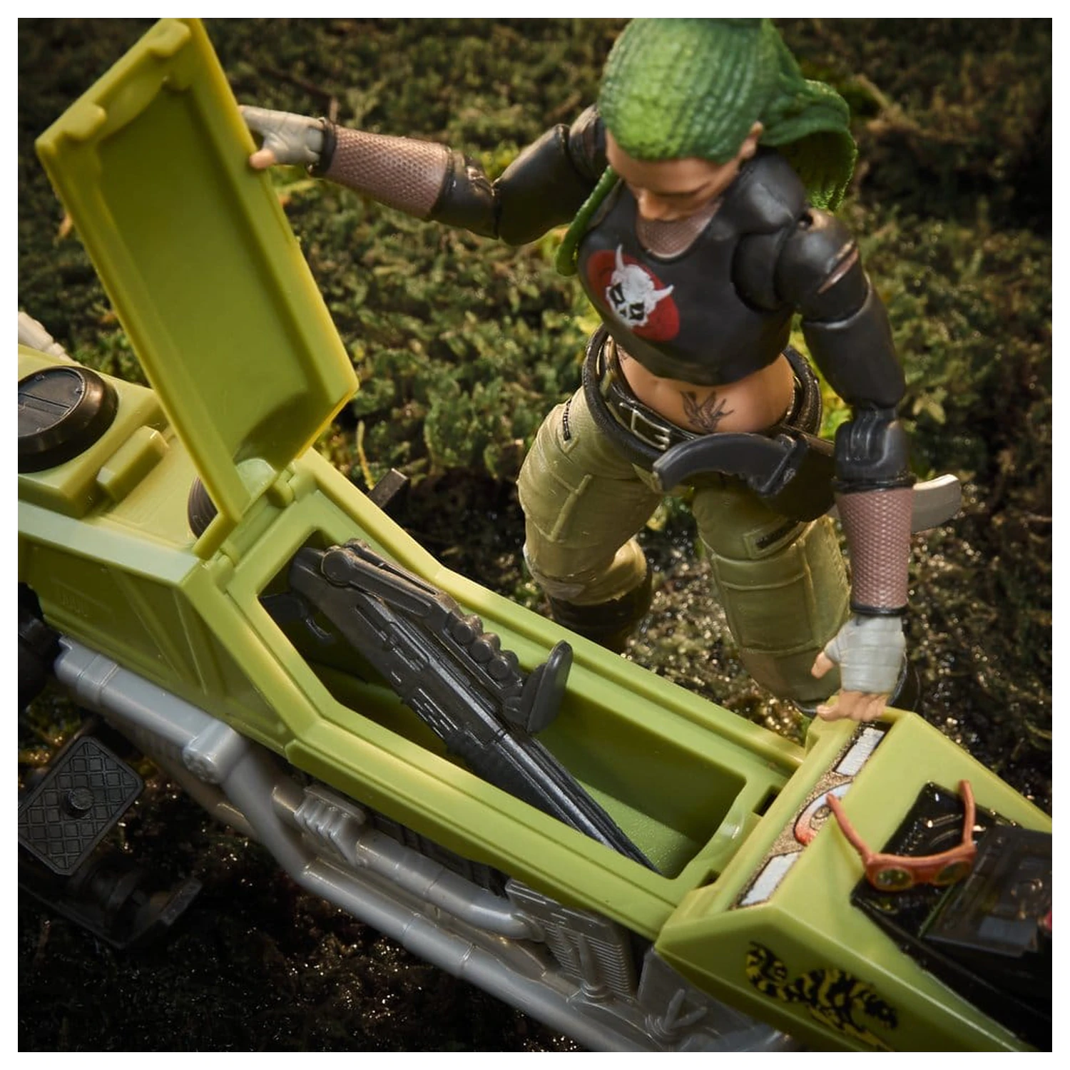 G.I. Joe Classified Series Akcijska figura i set vozila #194 Zanya and Dreadnok Chameleon (Swamp Skier) 15 cm fotografija proizvoda