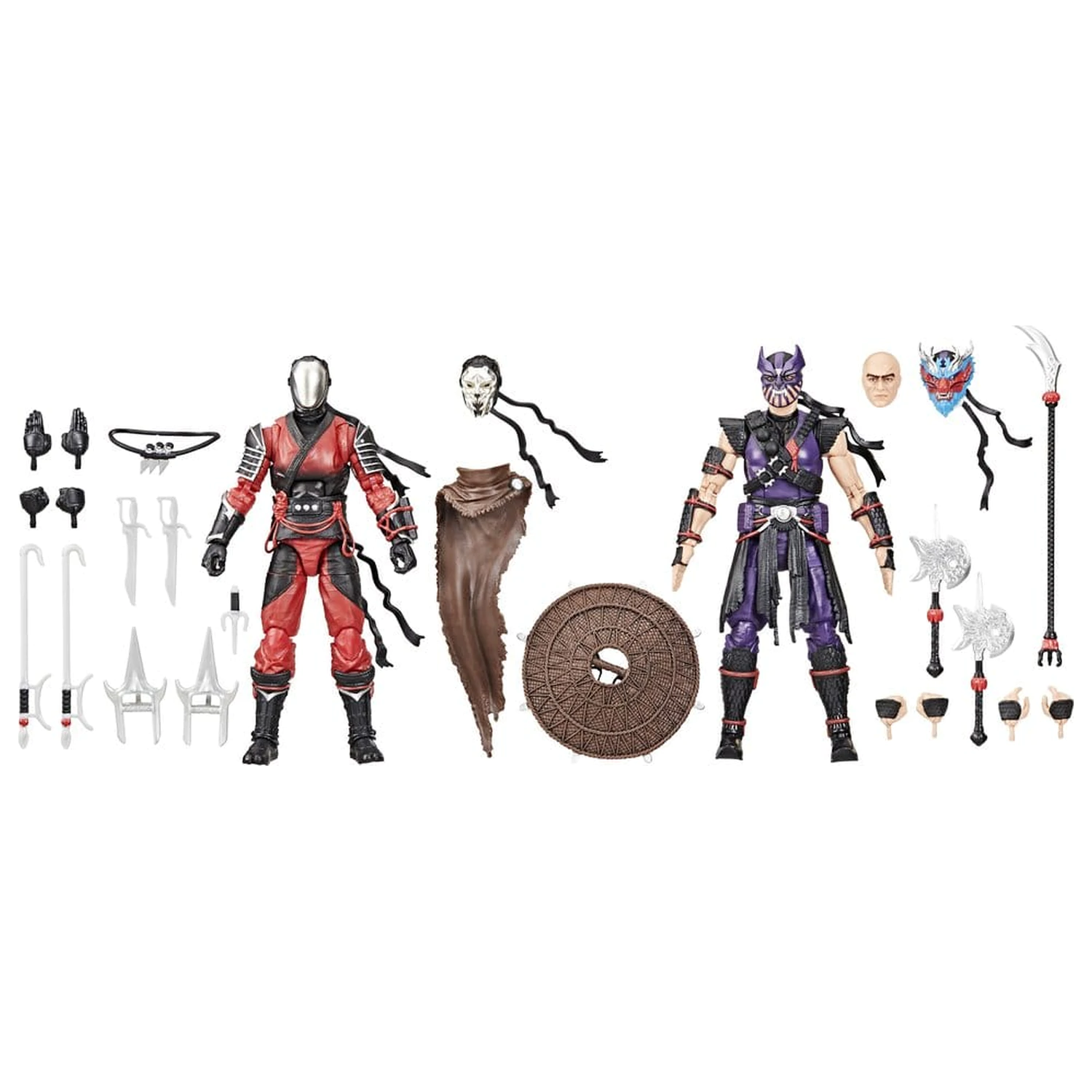 G.I. Joe Classified Series Akcijska figura 2-Pack #160 Cobra Ninjas Slice & Dice 15 cm fotografija proizvoda