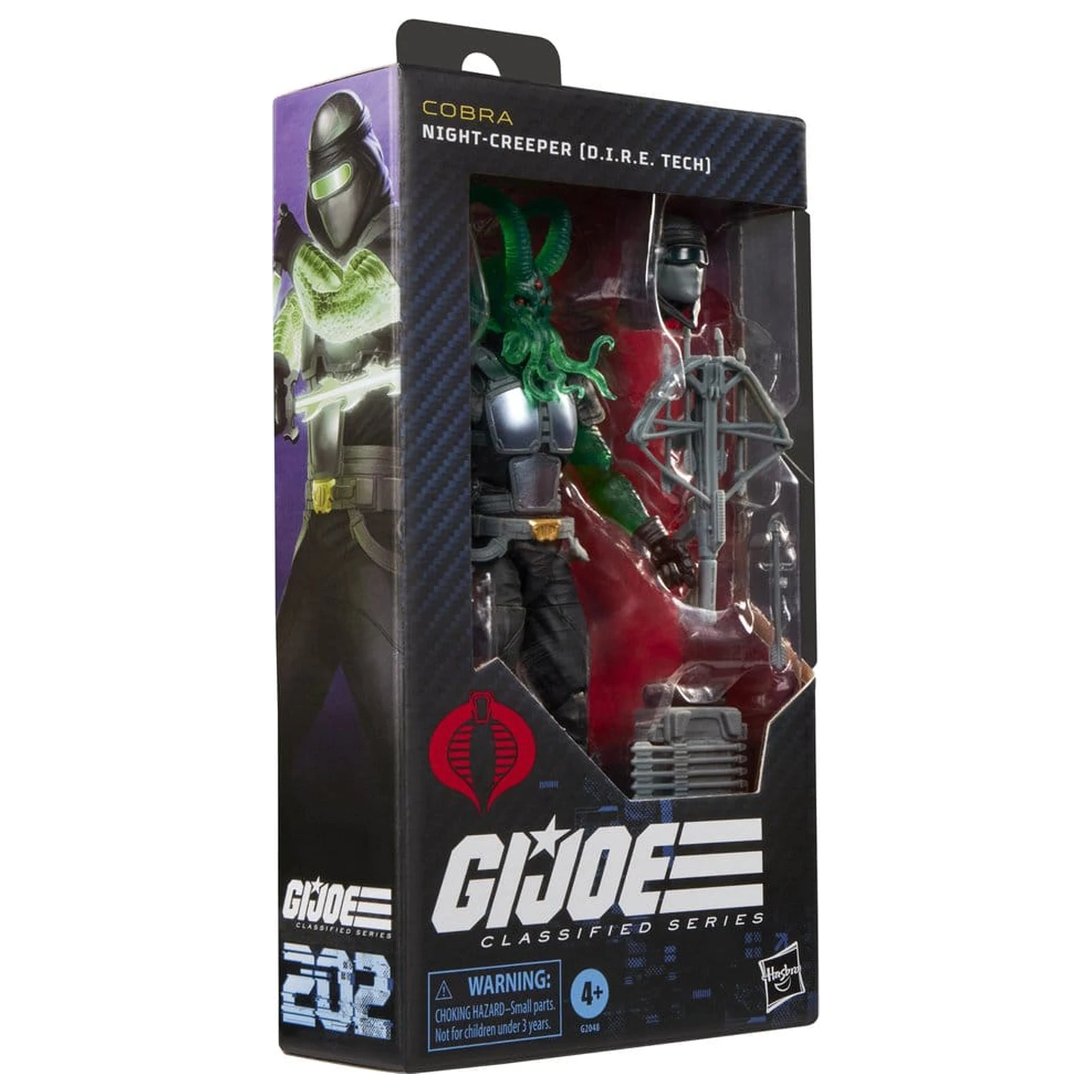 G.I. Joe Classified Series Akcijska figura #202 Night-Creeper (D.I.R.E. Tech) 15 cm fotografija proizvoda