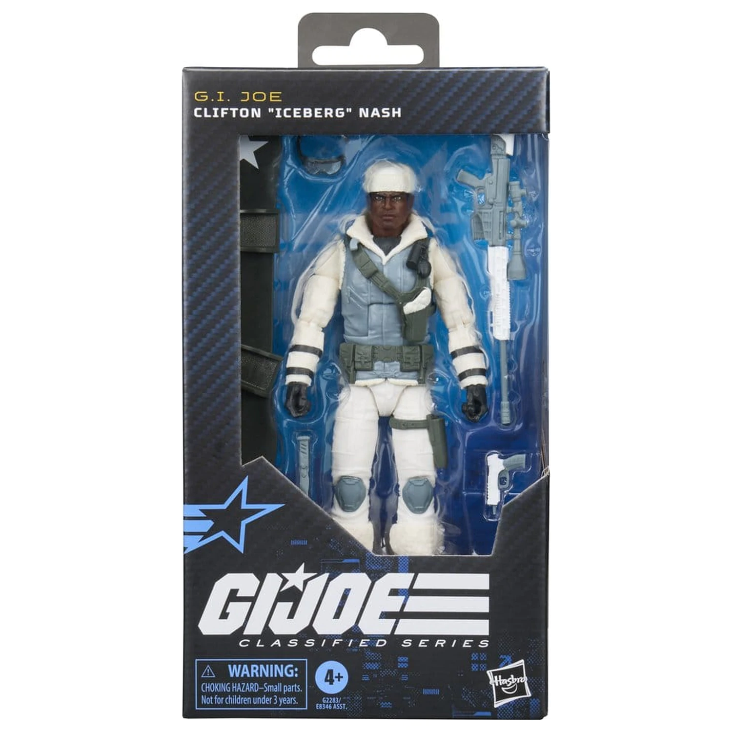 G.I. Joe Classified Series Akcijska figura #207 Clifton "Iceberg" Nash 15 cm fotografija proizvoda