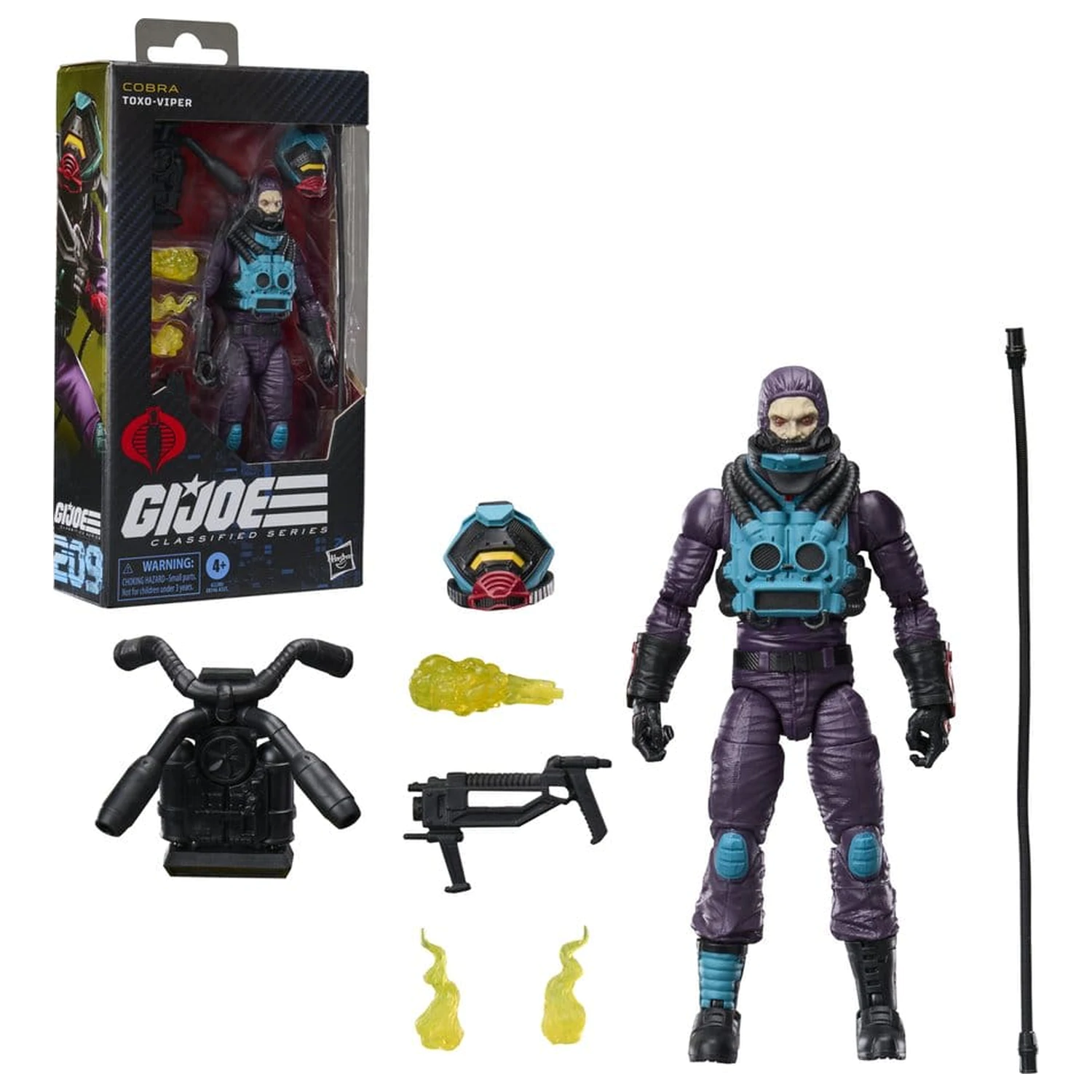 G.I. Joe Classified Series Akcijska figura #209 Toxo-Viper 15 cm fotografija proizvoda