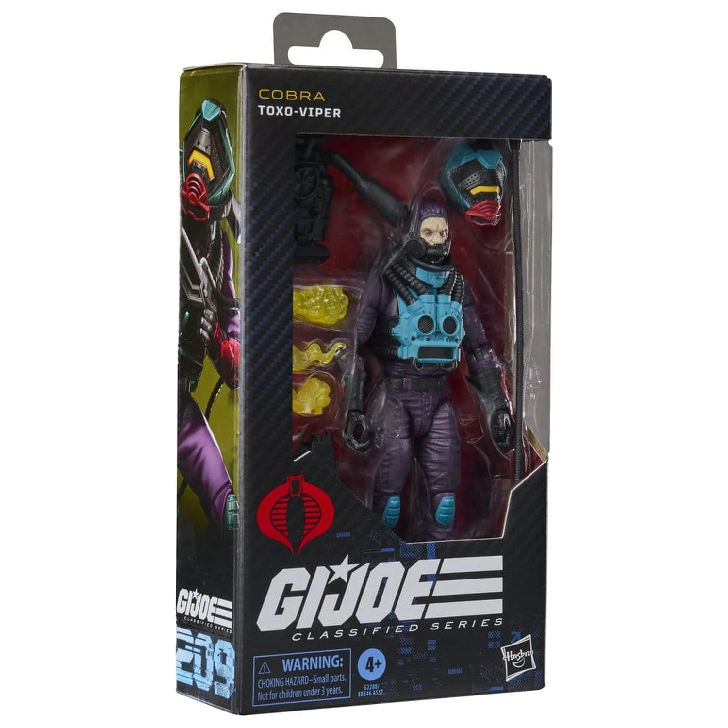 G.I. Joe Classified Series Akcijska figura #209 Toxo-Viper 15 cm fotografija proizvoda