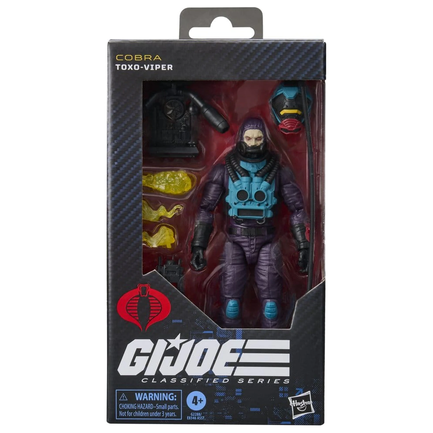 G.I. Joe Classified Series Akcijska figura #209 Toxo-Viper 15 cm fotografija proizvoda