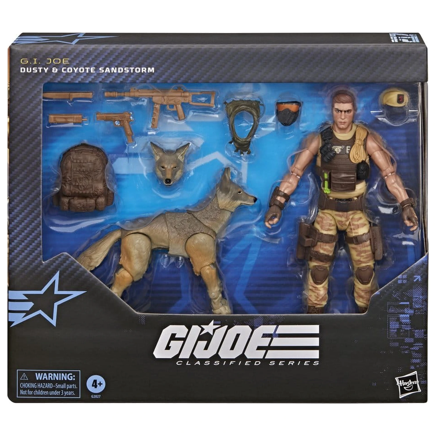 G.I. Joe Classified Series Akcijska figura #217 Dusty & Coyote Sandstorm 15 cm fotografija proizvoda