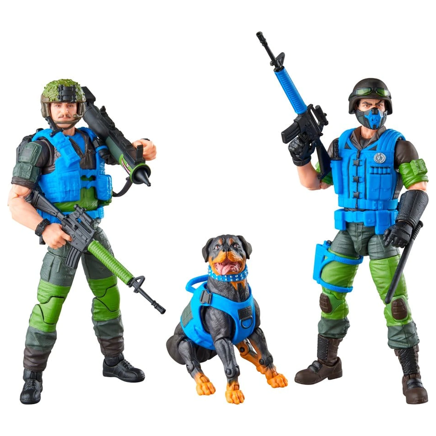 G.I. Joe Classified Series Akcijska figura 3-Pak #220 Mad Marauders: Footloose & Mutt & Junkyard 15 cm fotografija proizvoda