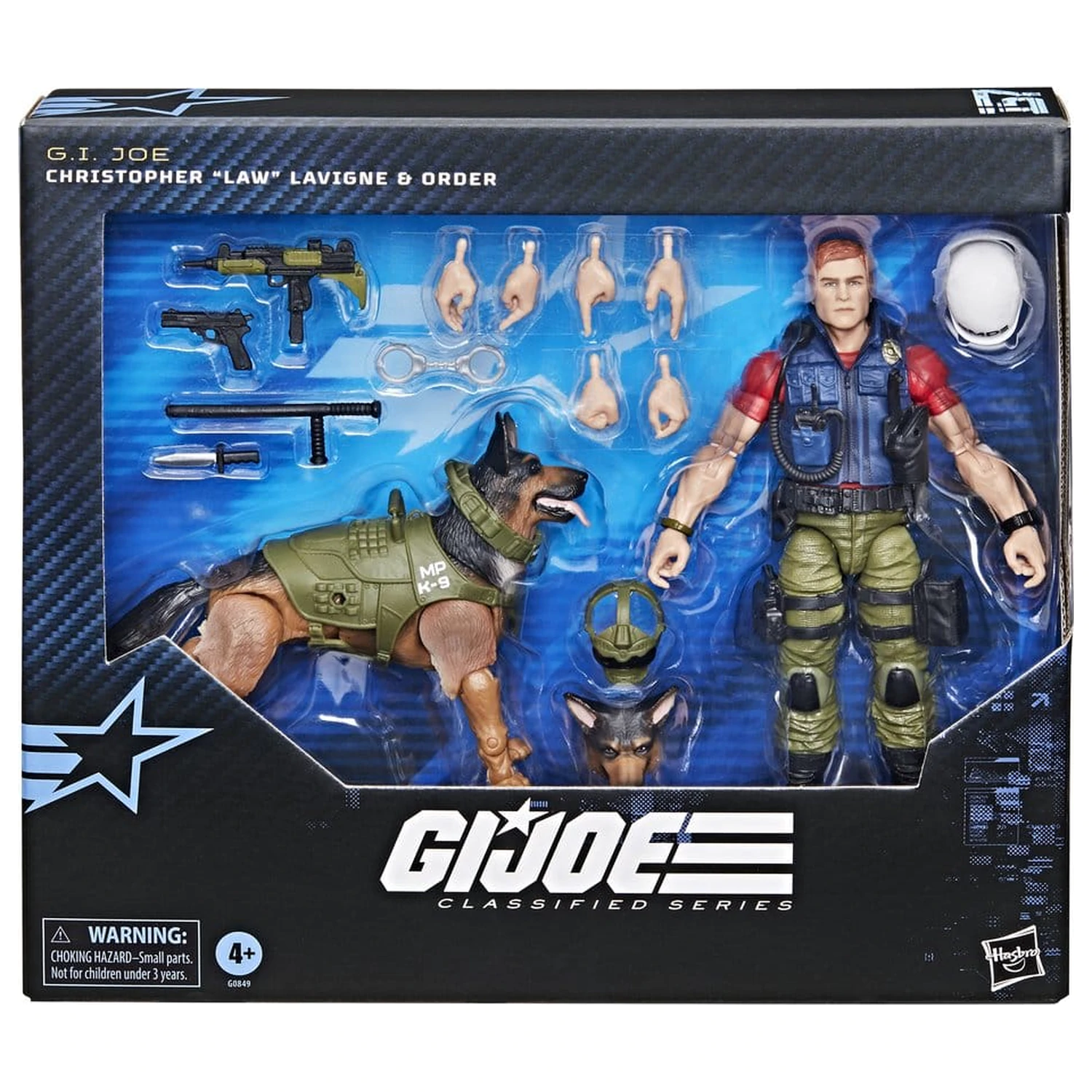 G.I. Joe Classified Series Akcijska figura #157 Christopher "Law" Lavigne & Order 15 cm fotografija proizvoda