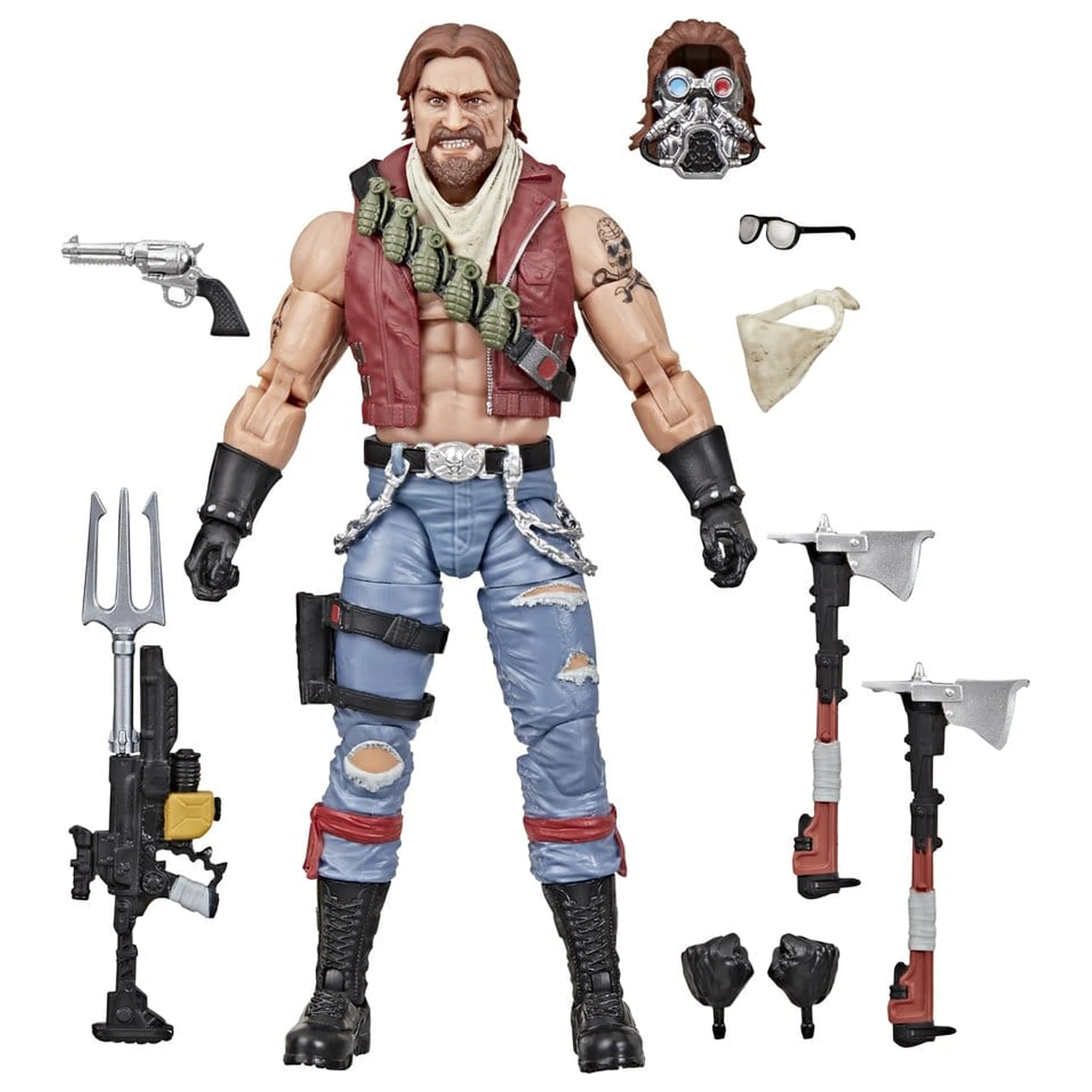 G.I. Joe Classified Series Akcijska figura #167 Dreadnok Monkeywrench 15 cm fotografija proizvoda