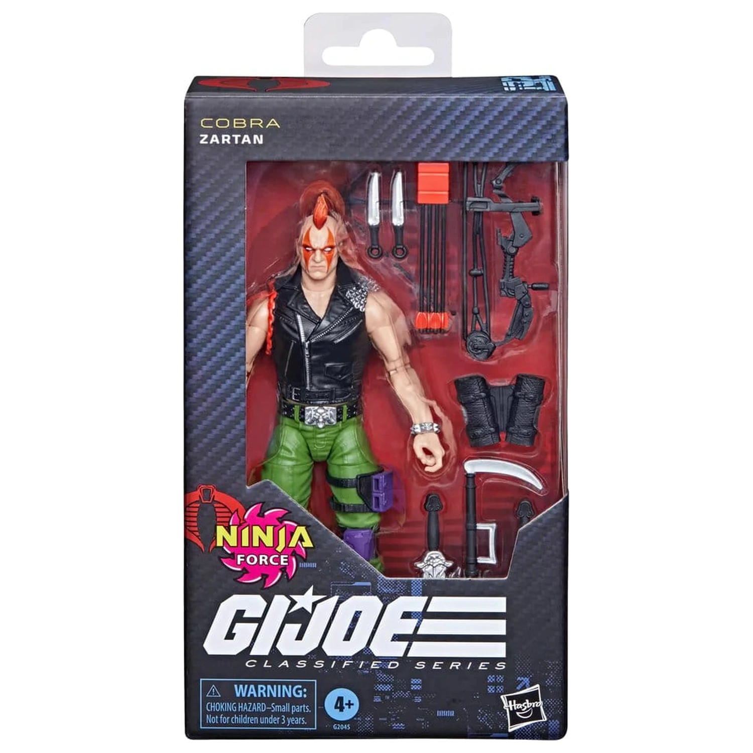 G.I. Joe Classified Series Akcijska figura #192 Ninja Force Zartan 15 cm fotografija proizvoda